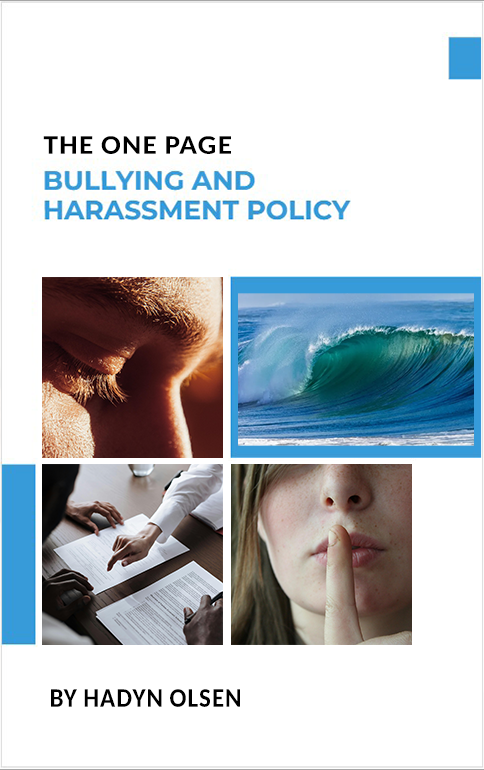 One page Bullying and Harassment Policy